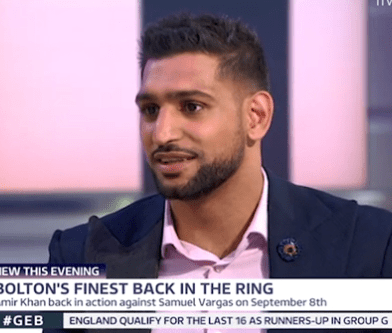 Amir Khan has revealed he has no sex before a fight