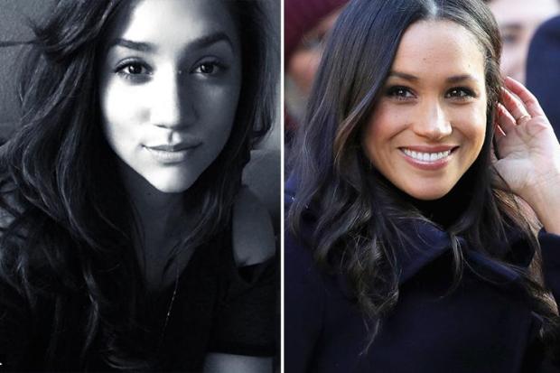 Erica Lawson, left, has been told countless times she looks like Meghan Markle