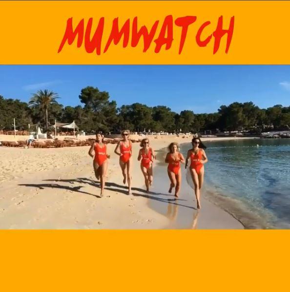  The spoof video was titled 'Mumwatch'