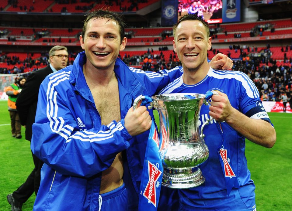  Frank Lampard is reportedly set for a reunion with his old Chelsea captain John Terry at Derby