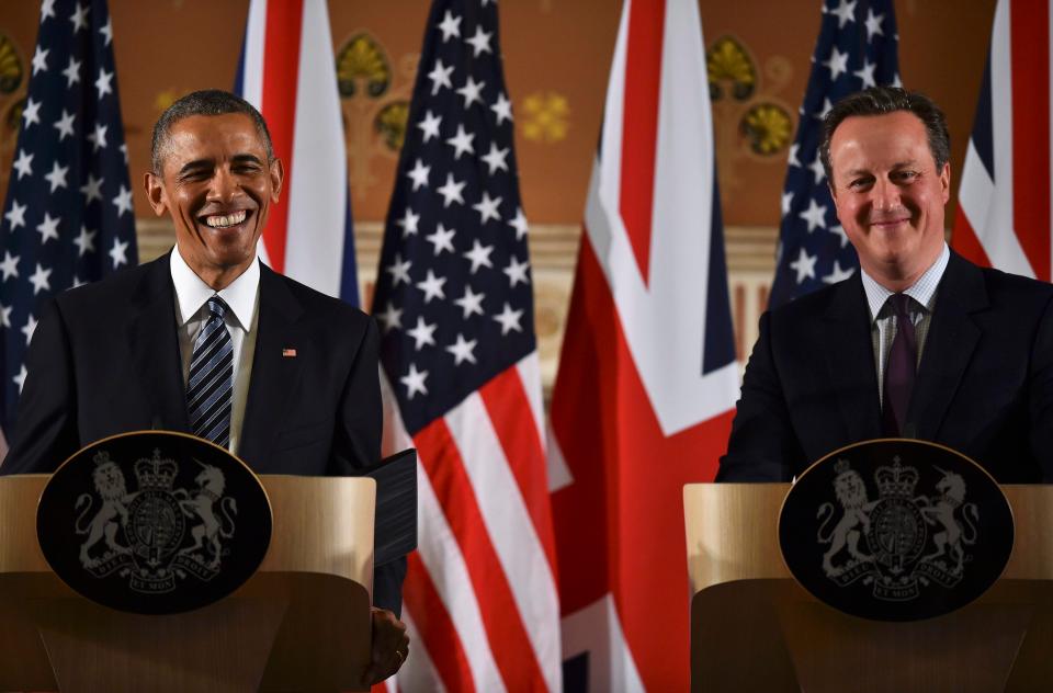  David Cameron is said to told Barack Obama to say the UK would be at the 'back of the queue' for a post-Brexit deal