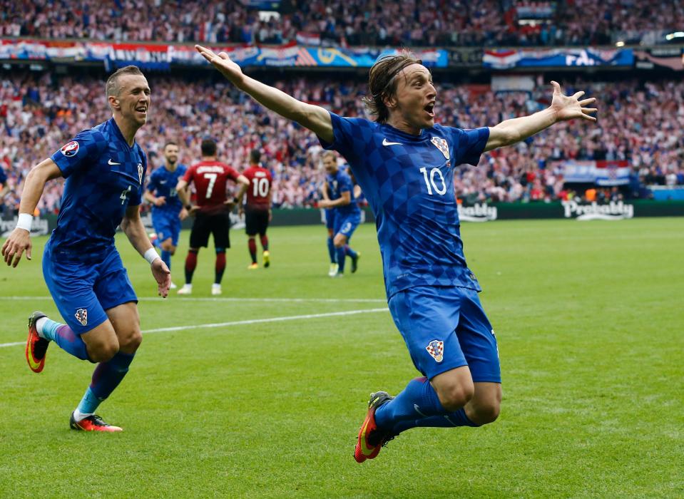  Croatia star and Champions League winner Luka Modric