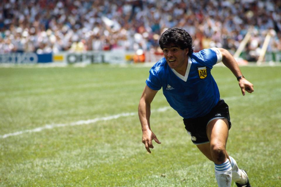  Argentina's blue 1986 jersey is one of the rarest football tops to find