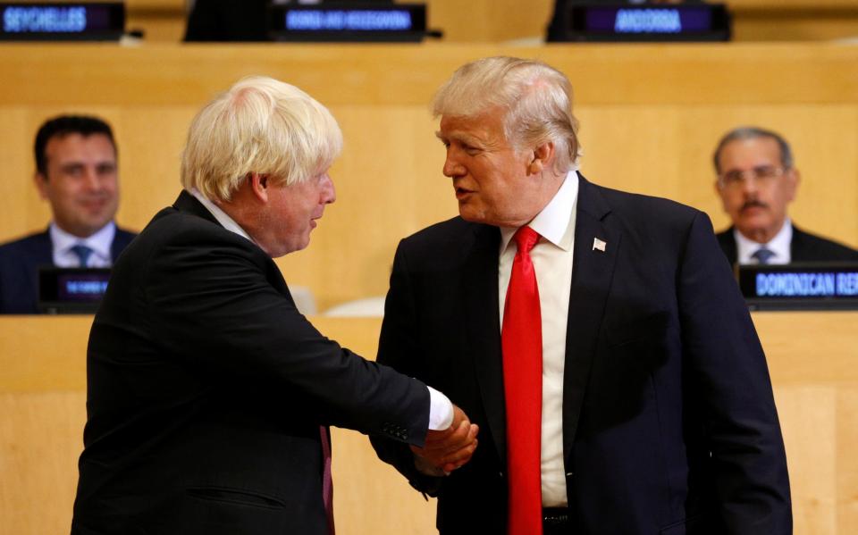  Boris Johnson was dubbed Donald Trump ‘with better hair’ after attacking Barack Obama