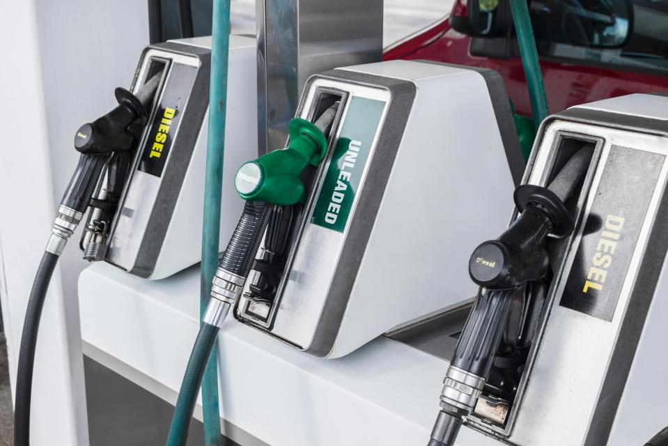  In May, the big four supermarkets raised petrol by 5.49p a litre and diesel by 5.88p. On the motorway, service stations added 6.37p to unleaded, making it to 144.75p a litre, and 6.69p to diesel, reaching a horrifying 147.80p a litre