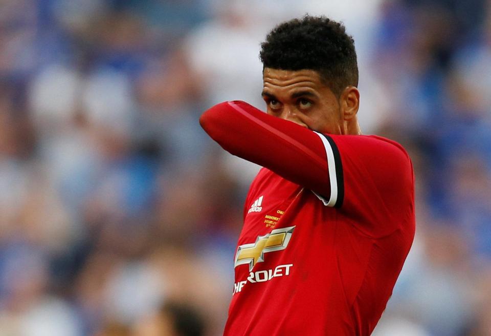  Chris Smalling has not done enough for a Three Lions spot