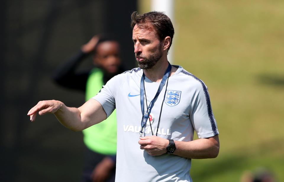  Gareth Southgate's England players will be well supported