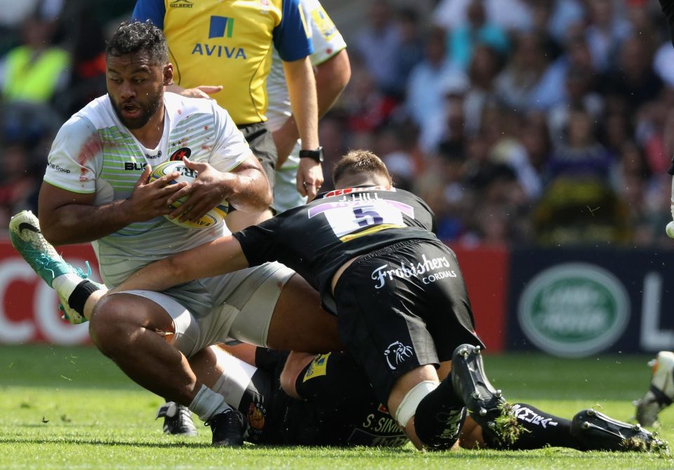  Rugby ace Vunipola hurt himself playing Aussie Rules