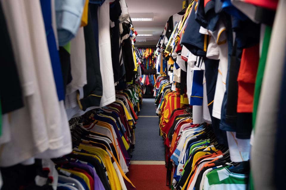  Classic Football Shirts sell around 2,000 shirts when the World Cup is on