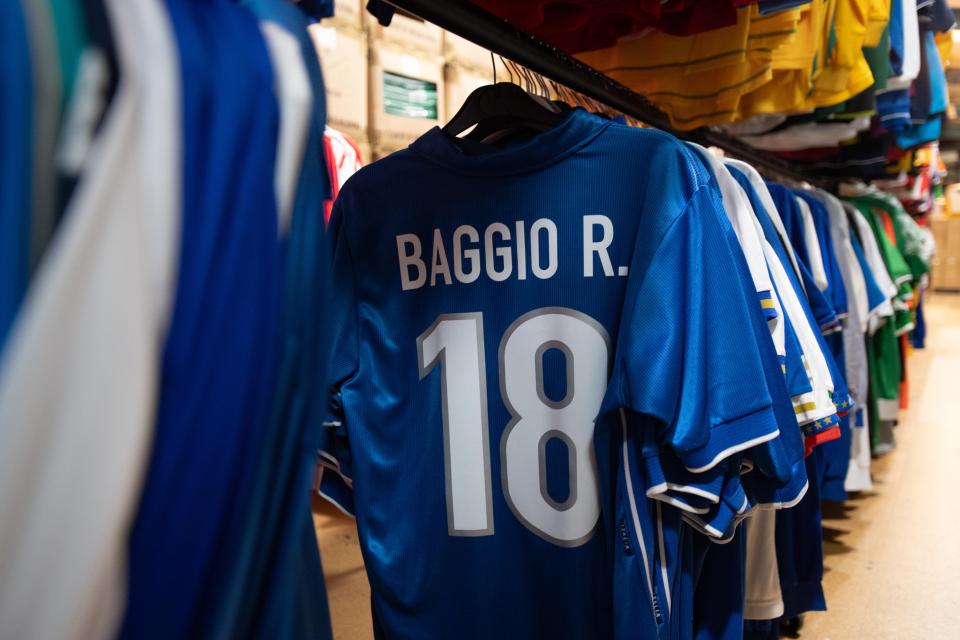  Memories come flooding back of tournaments past when you spy a classic football shirt