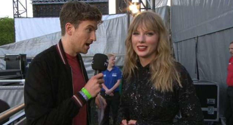  Greg has interviewed some of the world's biggest stars, including Taylor Swift