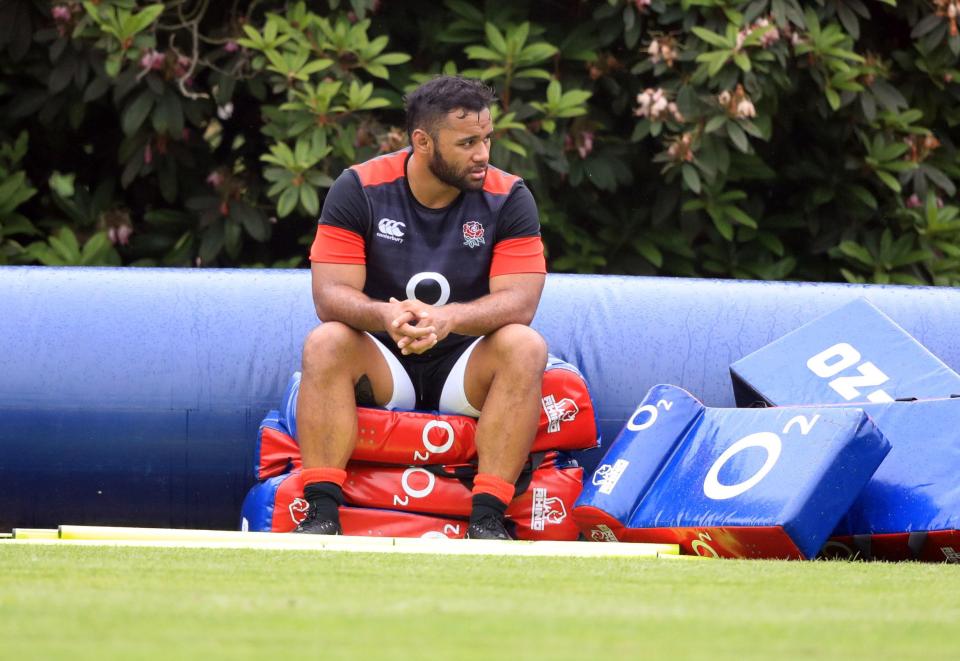  Billy Vunipola might have to sit out of the England vs South Africa Test