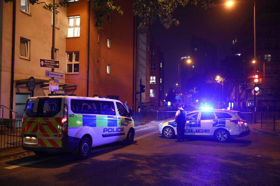 A 23-year-old man had been stabbed in Deptford just after 8pm last night