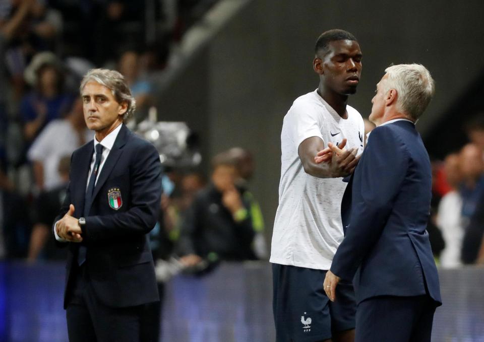  Didier Deschamps still has faith in Paul Pogba