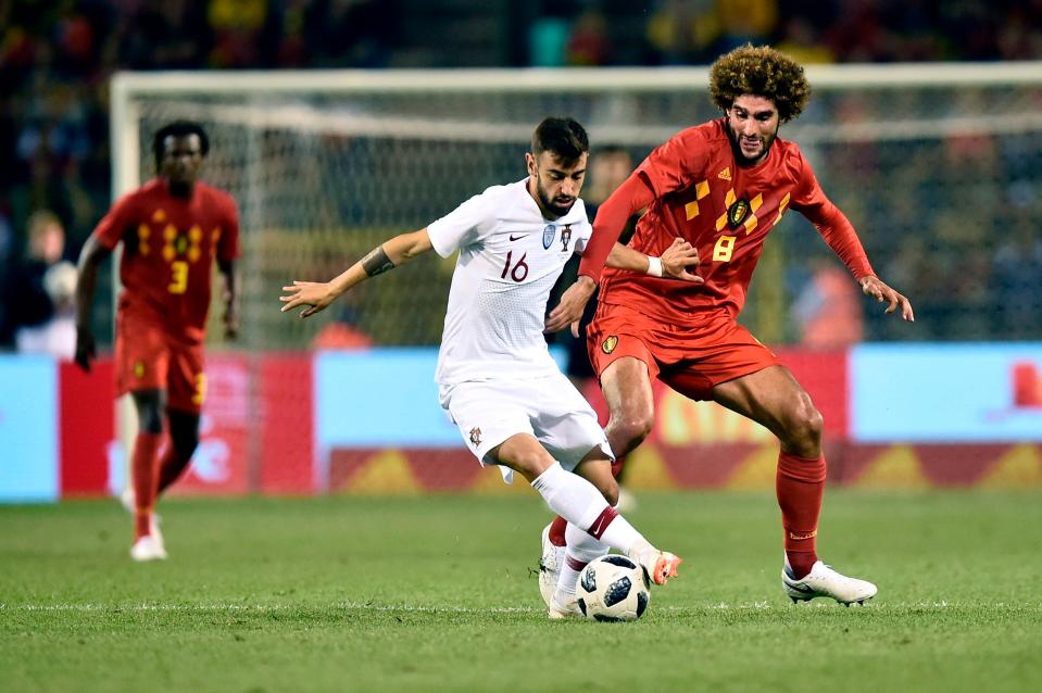 United are set to lose Marouane Fellaini this summer with the Belgians contract set to run out