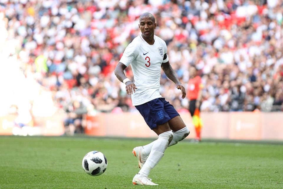  Ashley Young is the current favourite to start on the left at the World Cup