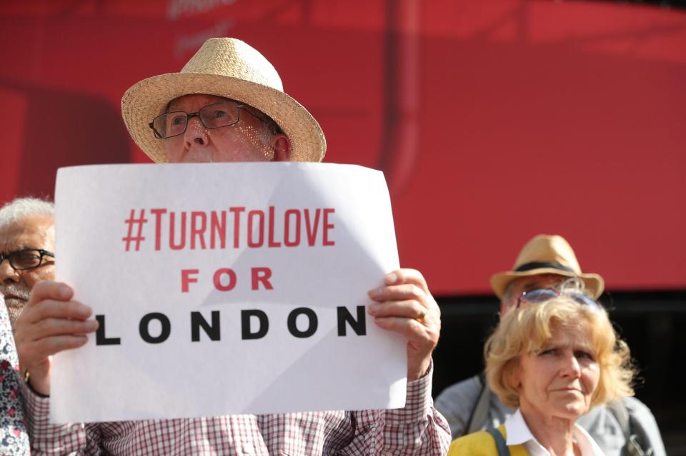  Campaign group #TurnToLove campaign for unity, regardless of faith