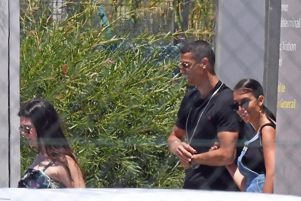  Portugal and Real Madrid star Ronaldo jetted off with Georgina Rodriguez