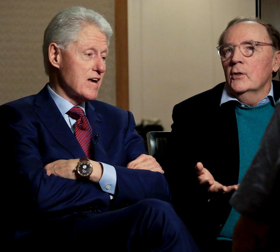  Bill Clinton and James Patterson have co-authored thriller novel The President Is Missing