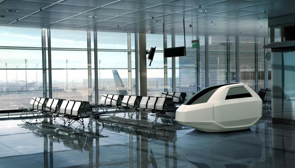  Airpod - an airport sleeping pod - has announced that it will start trialling its products in EU airports in autumn 2018