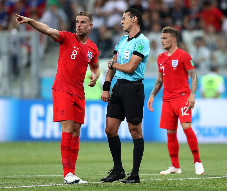  England players protest in vain as decisions go against them in the opener