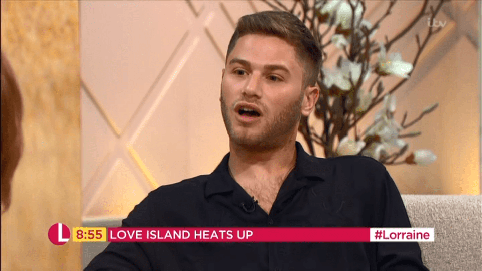 Tal said the family watched his brother get intimate with Megan on Love Island