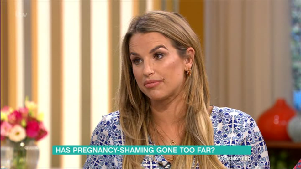  Vogue Williams revealed she had been trolled throughout her pregnancy