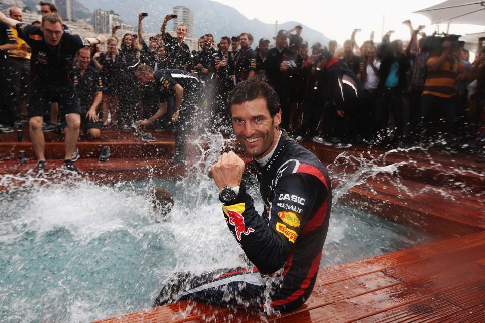  Mark Webber believes it's much tougher to make it as an athlete from his part of the world