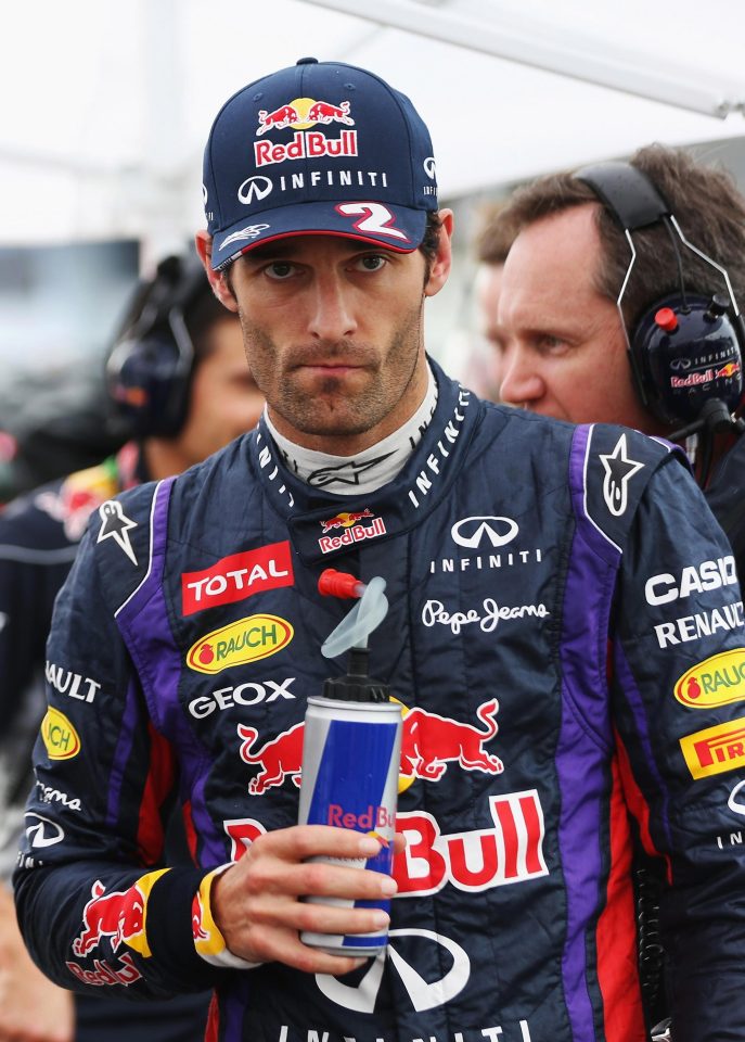  Mark Webber's F1 career spanned 12 years after joining in 2002