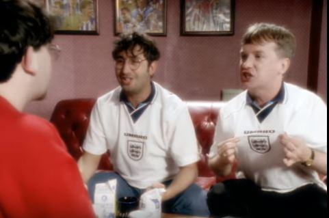  Frank Skinner and David Baddiel recorded Three Lions (Football's Coming Home) with The Lightning Seeds in 1996