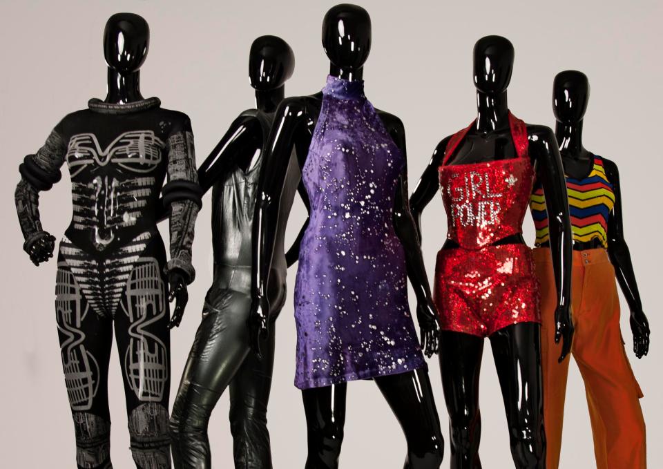  There are over 7,000 items of Spice Girls outfits and memorabilia at the exhibit. Credit: Thomas James Fisher