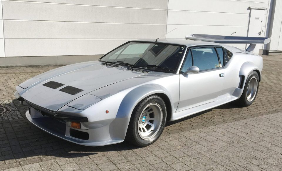 The 1982 De Tomaso GT 5 only has 5,095 miles on the clock