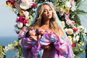  Beyonce gave birth to her twins in 2017