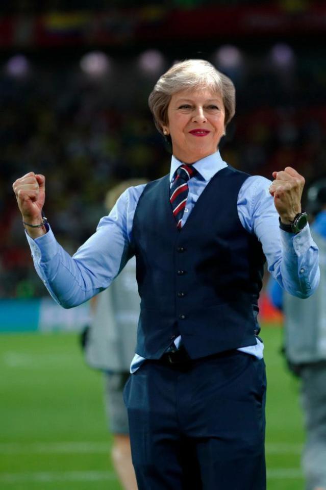  Theresa May compared herself to Gareth Southgate during her Chequers meeting