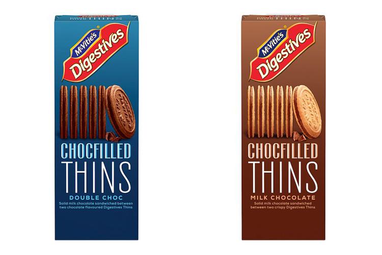  McVitie's has also launched a chocolate filled version of its digestive thins