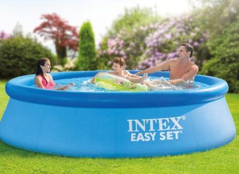  The bargain supermarket's Intex Quick Set Up pool costs just under £30 and it's already available in stores and online