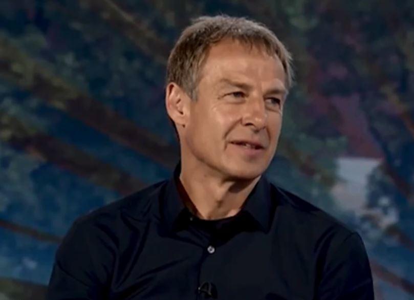  Klinsmann was asked to give his view on who would win the World Cup this summer