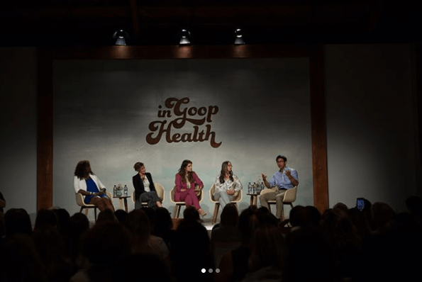  Goop and MedMen held a panel in America in June