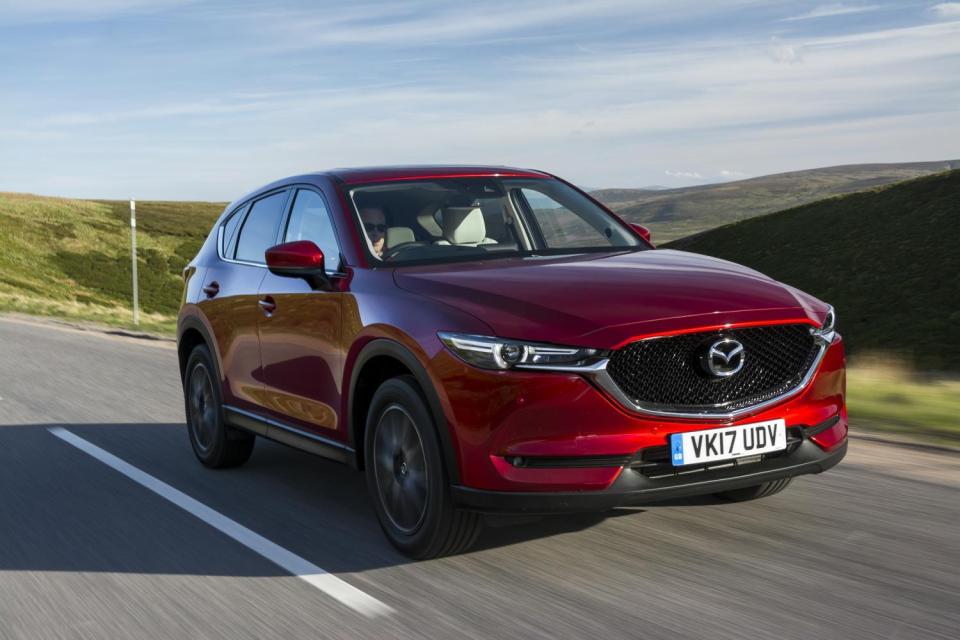  The Mazda CX-5 won the safest used car award for new parents