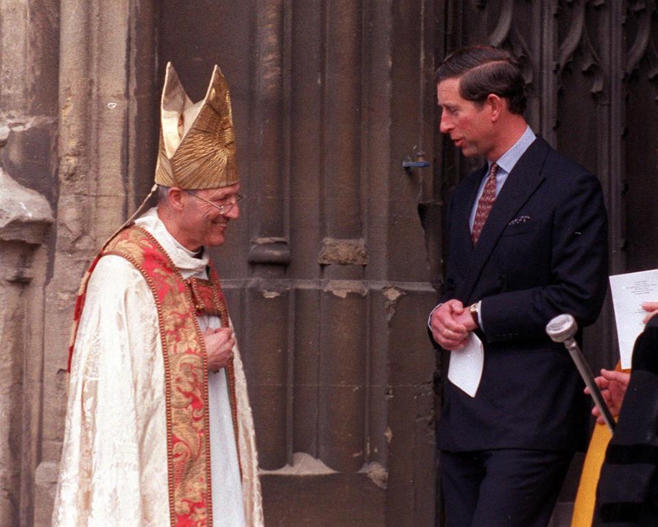  Ball seen with Prince Charles in 1992