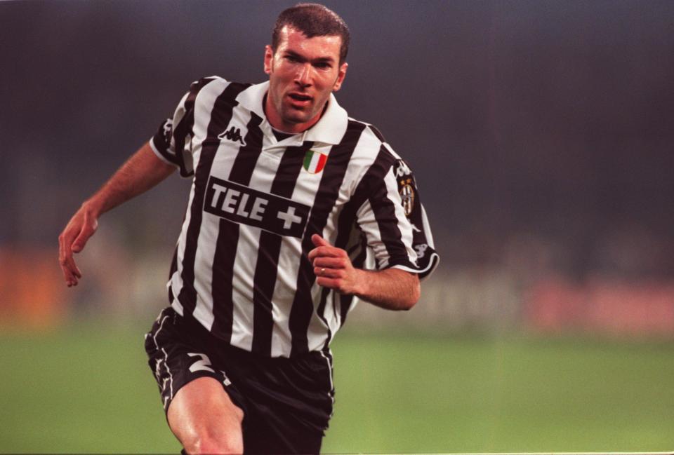  Zinedine Zidane scored 24 goals in 151 appearances for Juventus