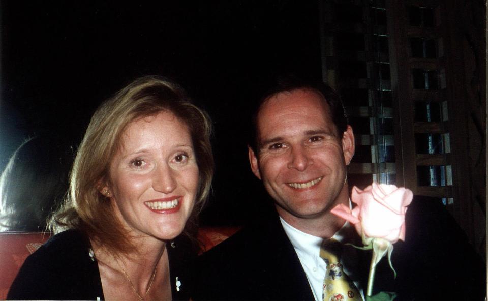  Jane with Tom Cressman, who she was introduced to in 1998 by a mutual friend