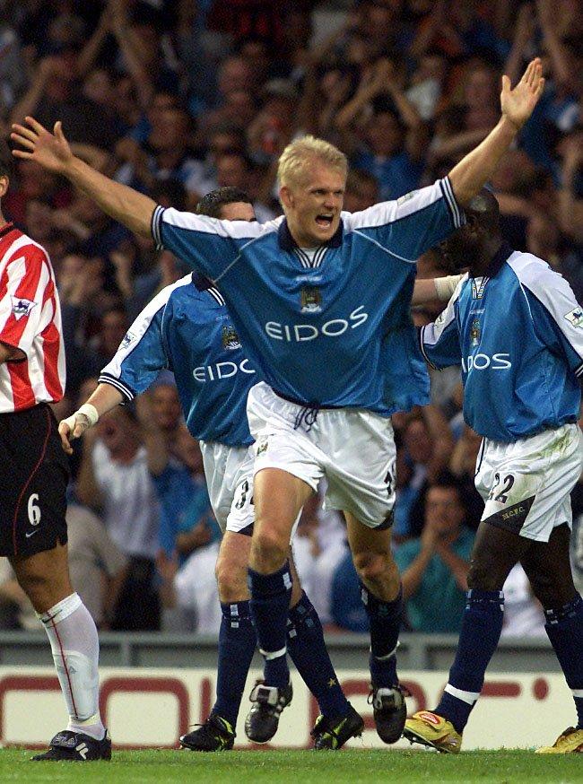 The striker is the son of former Man City star Alf-Inge Haaland