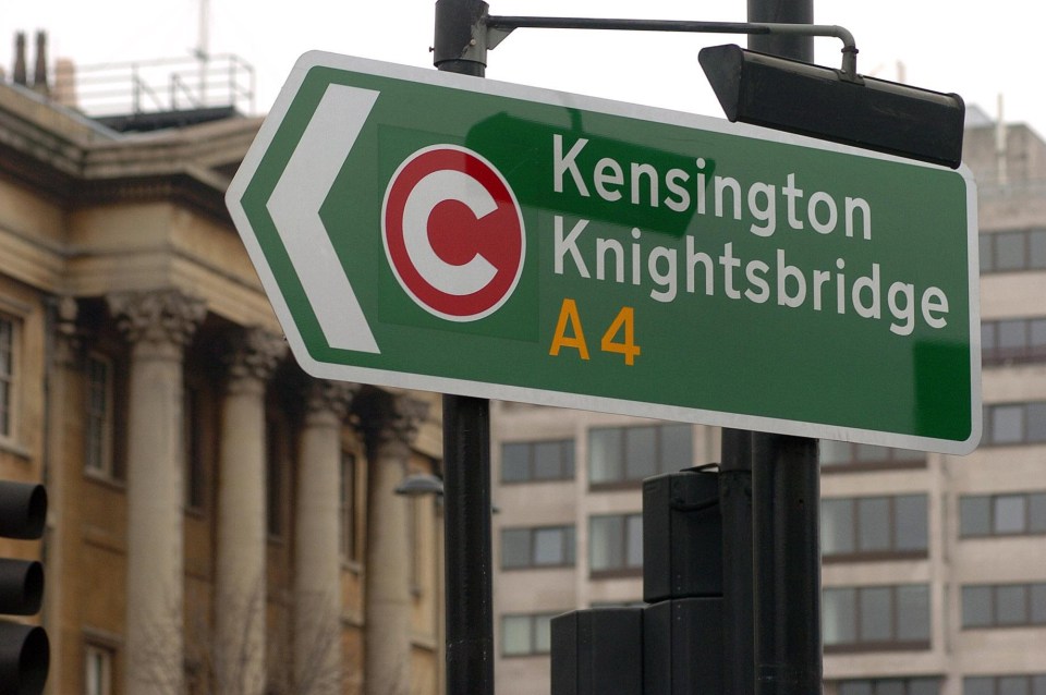 Congestion Charge in London costs £11.50