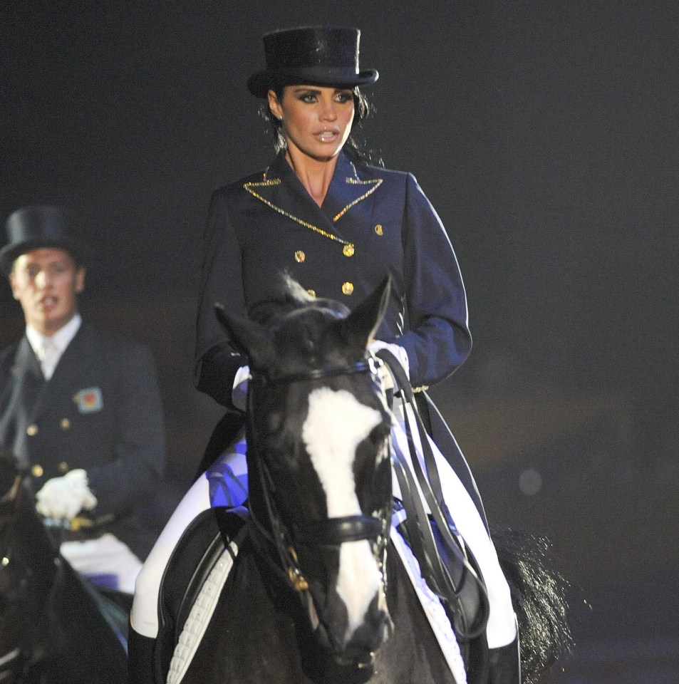 Katie Price is a keen horse rider, but is selling four of her steeds