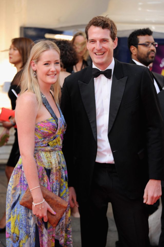  Dan, here with his sister-in-law, married Lady Edwina Grosvenor in 2010