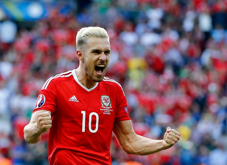  Aaron Ramsey lit up Euro 2016 with more than just his haircut