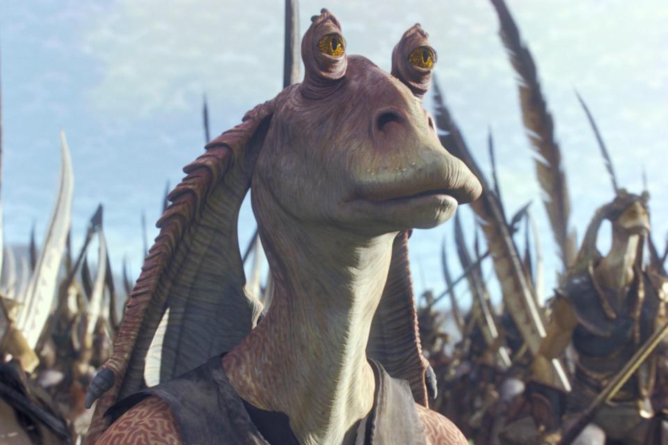  The actor who played Star Wars' Jar Jar Binks, above, said hatred against the character almost drove him to suicide