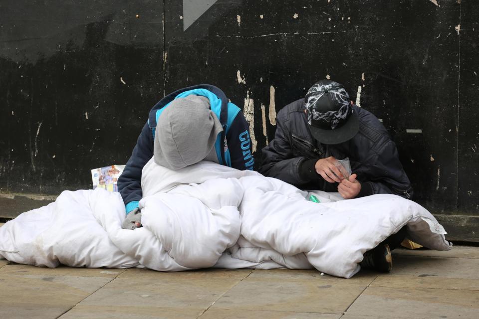  Many spice users are homeless, with the drug favoured because it is cheap and potent