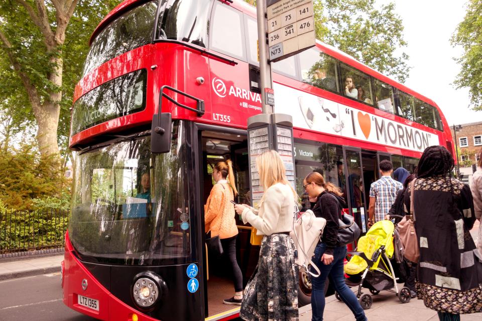  Buses Minister Nusrat Ghani said the bus-tracking plan was designed to get more people using public transport